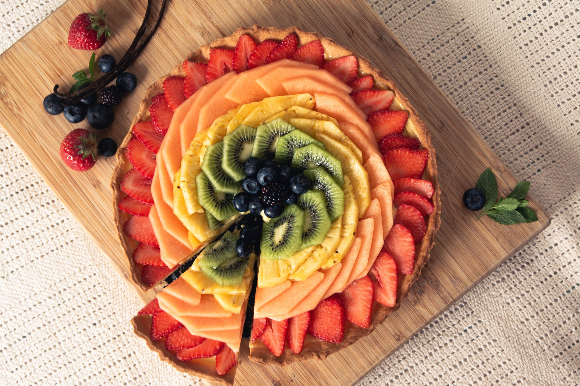 Recette de tarte aux fruits légère et régime