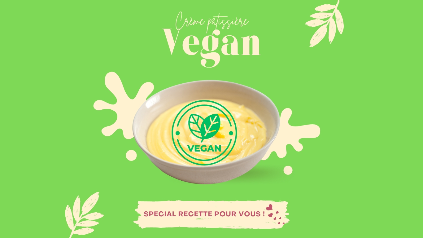 Crème pâtissière Végan